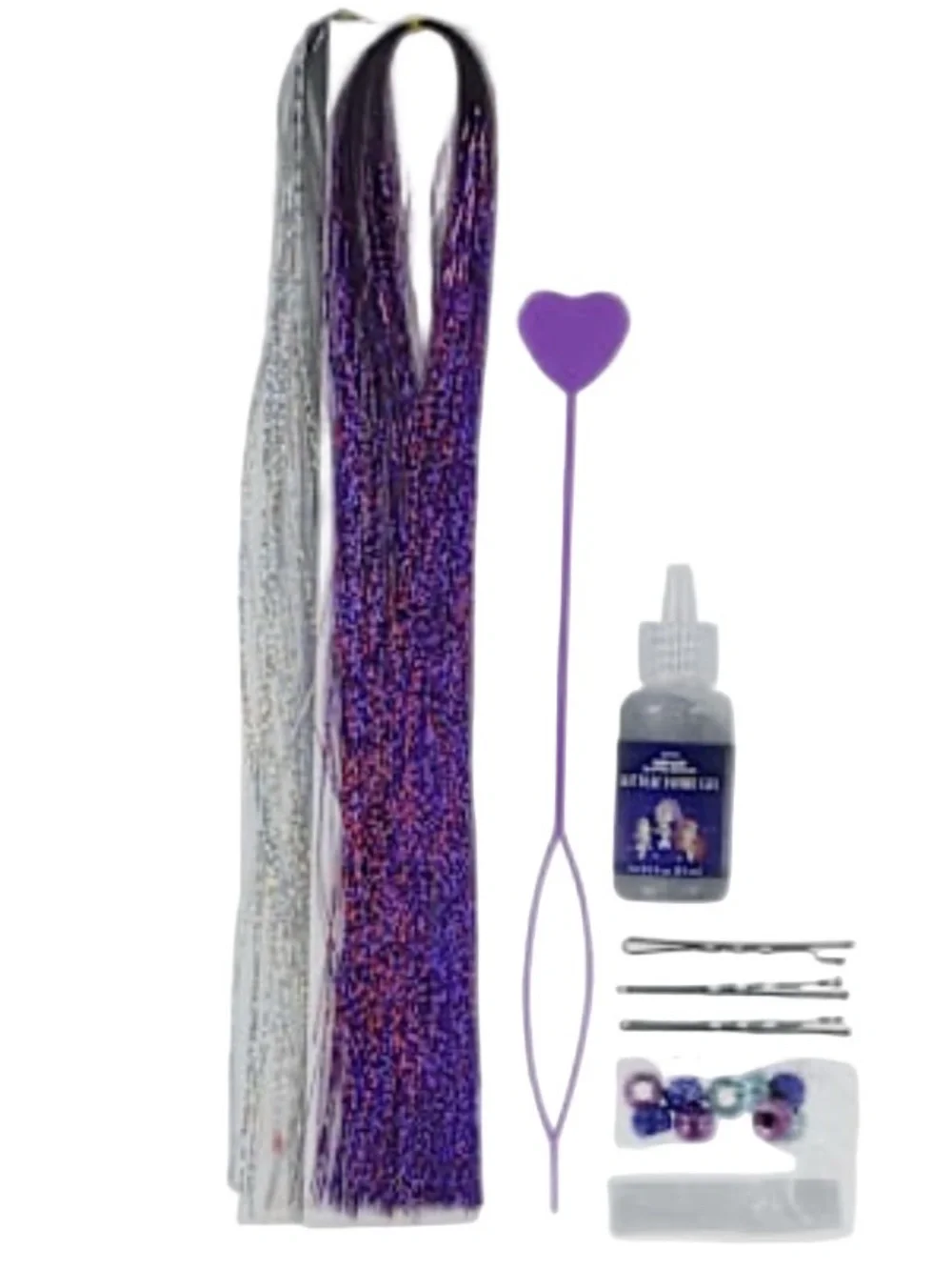 K-Pop Demon Hunters Hair Tinsel Studio DIY Styling Kit